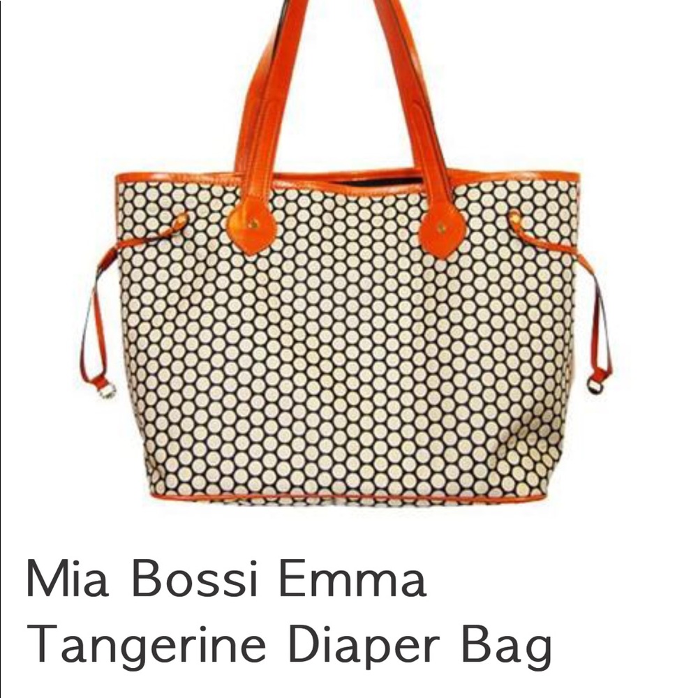 Mia bossi emma diaper/ tote bag
